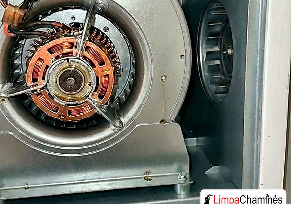 Desengorduramento de motor de extração